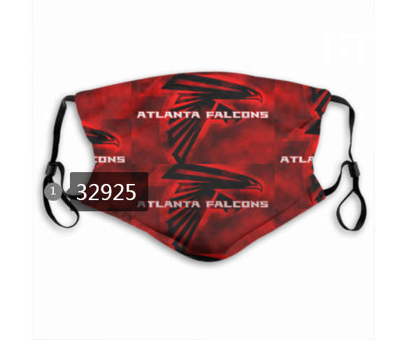 New 2021 NFL Atlanta Falcons 182 Dust mask with filter-0